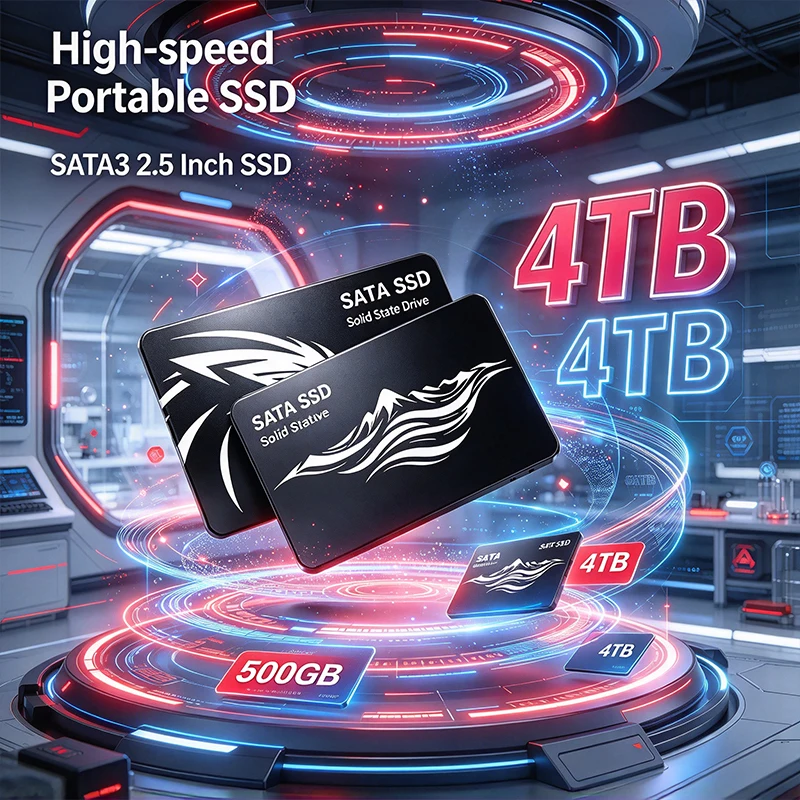 Ssd 500Gb - Высокоскоростной внутренний твердотельный накопитель SATA SSD