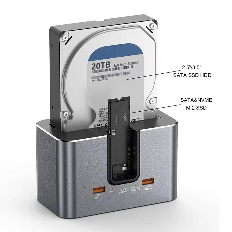 External Ssd - Внешний корпус-док-станция EE1 Custom All in