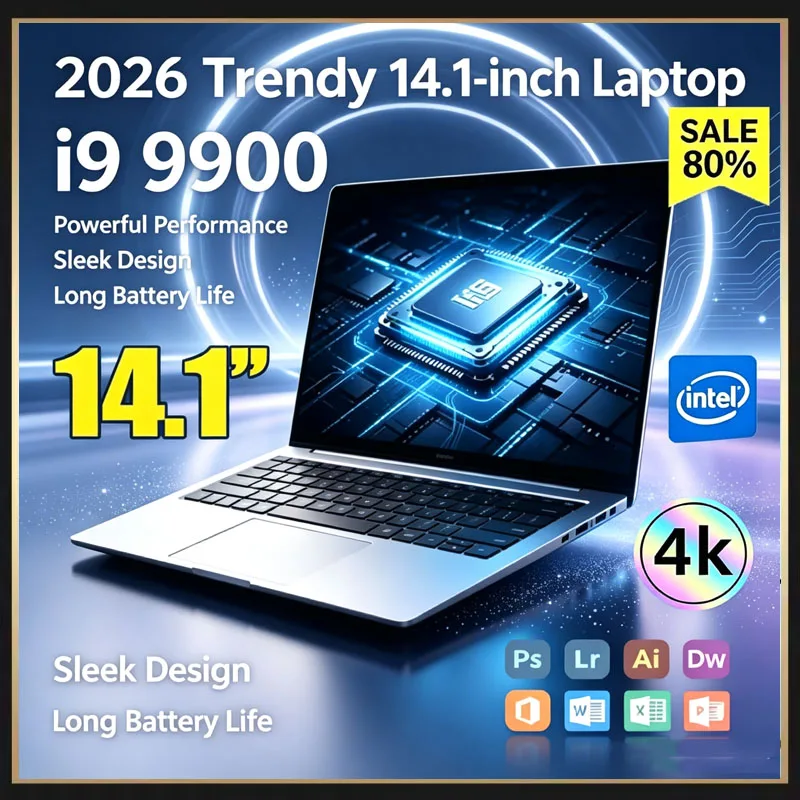 Ssd 2Tb - 14,1-дюймовый ультратонкий ноутбук с процессором Intel