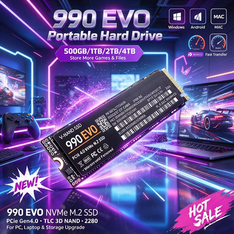 Ssd 500Gb - Новый твердотельный накопитель M.2 990 EVO