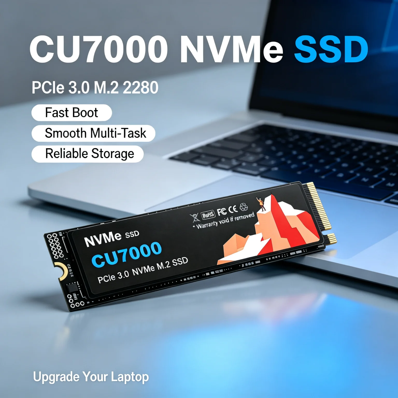CU7000 SSD M.2 NVMe – внутренн – обзор и цена Ssd 500Gb